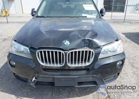 2013 BMW X3 xDrive28I из США, поврежденный, VIN 5UXWX9C54D0D00309